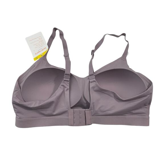 Warners Womens Bra Size M Purple Cloud 9 Convertable Wireless Lift Bra RN1041A - Picture 4 of 13